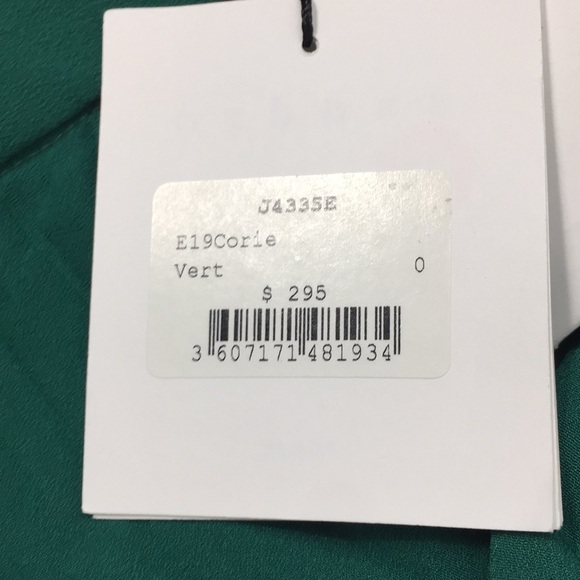 SOLD NWT Sandro Corie asymmetric pleated wrap skirt - Picture 7 of 10